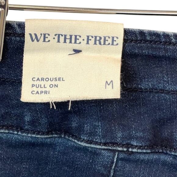 We The Free Carousel Pull-On Capri Jeans Size Medium NEW - Picture 8 of 11
